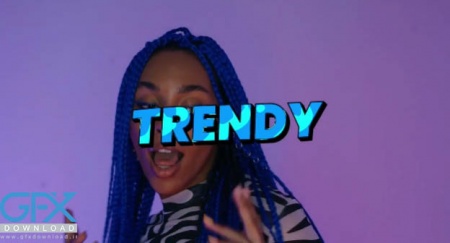 پروژه افتر افکت  تايپوگرافی Trend Typo