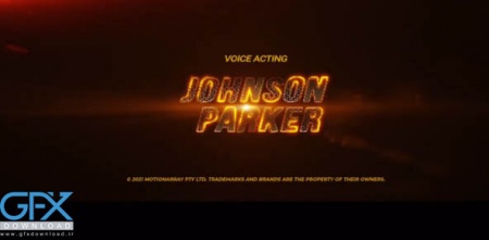 پروژه افتر افکت عناوین سینمایی و تیتراژ Cinematic Titles