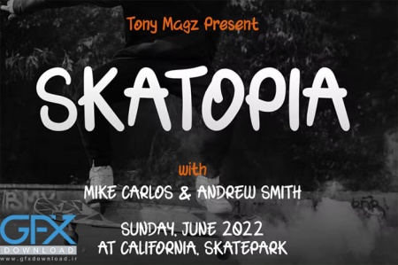 فونت انگیسی Srat-Sret