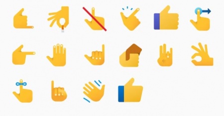 36 وکتور دست و حرکات دست انسان