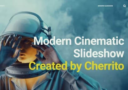 پروژه پریمیر اسلایدشو سینمایی Modern Cinematic Slideshow