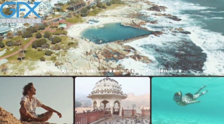 دانلود پروژه آماده پریمیر افتتاحیه مولتی فریم