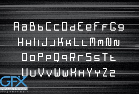 دانلود فونت انگلیسی هکر Hacker