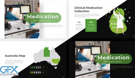 قالب پاورپوینت دارو و پزشکی Medication Medical