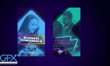 پروژه پریمیر استوری های اینستاگرام کسب و کار