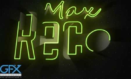 پروژه افتر افکت نمایش لوگو نئون Neon Logo Reveal