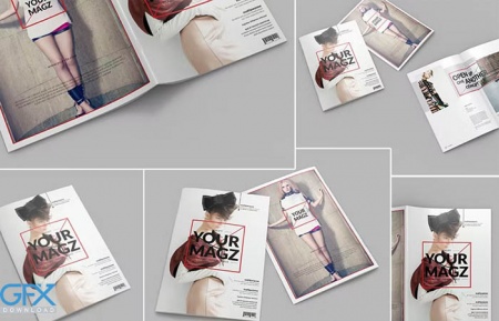 کاتالوگ لایه باز مجله با 9 سبک مختلف
