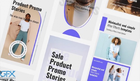 پروژه آماده پریمیر بسته استوری تبلیغاتی محصول