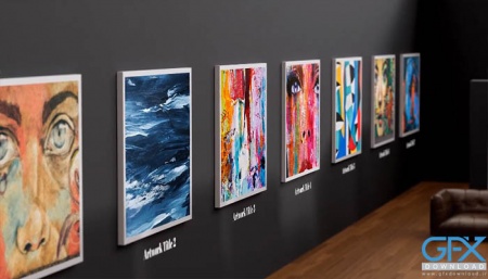 پروژه آماده افتر افکت نمایشگاه گالری و موزه