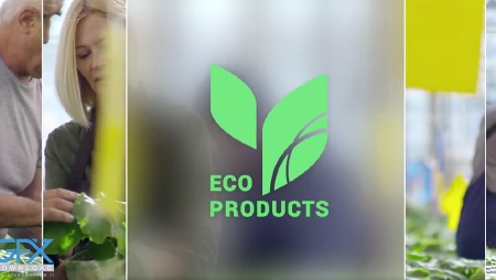 ترانزیشن های پریمیر شیشه ای با متن و لوگو