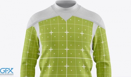 طرح موکاپ لایه باز پیراهن ورزشی هاکی مردانه