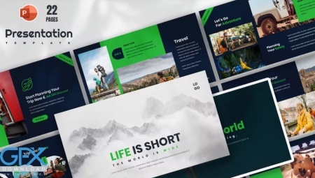تم پاورپوینت مسافرتی Mount Travel