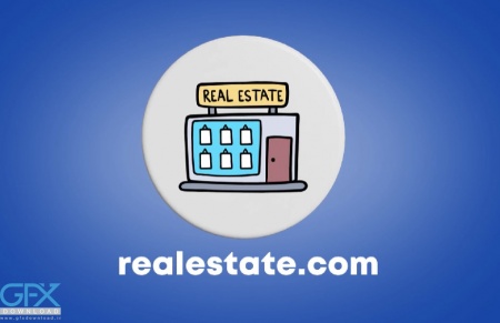 پروژه افتر افکت لوگو مخصوص مشاور املاک Real Estate Logo