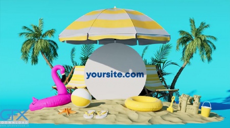 دانلود پروژه افتر افکت افتتاحیه تابستانی Summer Intro V1