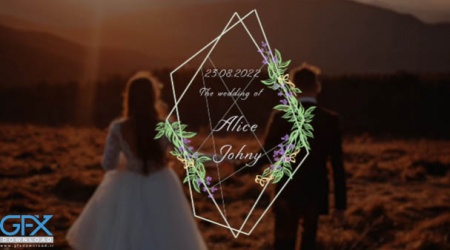 پروژه پریمیر 5 عنوان عروسی Wedding Titles V2