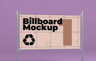 پروژه افتر افکت موکاپ بیلبورد Billboard Mockup