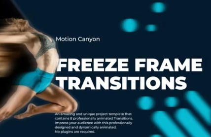 ترانزیشن پریمیر فریز فریم Freeze Frame
