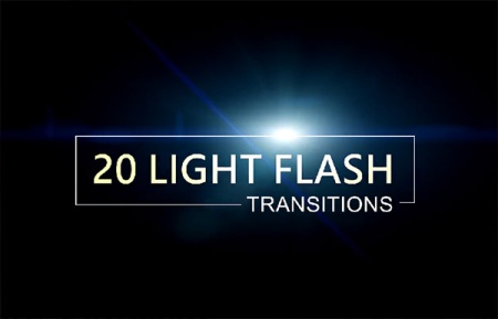 20 ترانزیشن کروماکی نور فلاش Light Flash