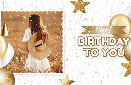 پروژه افتر افکت اسلایدشو جشن تولد