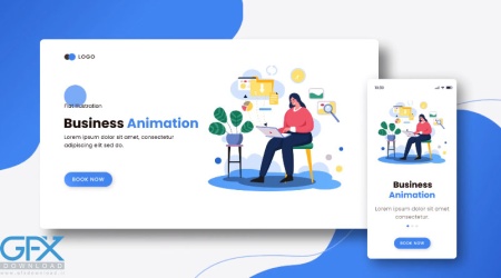 پروژه افتر افکت موشن گرافیک Business Agency Animations