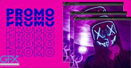 دانلود پروژه پریمیر اسلایدشو نئون Neon Mac Hype Slideshow