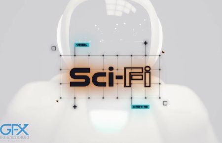 پروژه پریمیر تایتل Sci-Fi Glitch Titles
