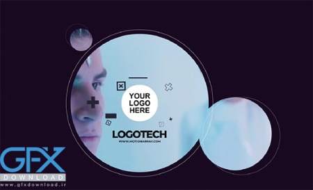دانلود پروژه افتر افکت نمایش لوگو تکنولوژی Logo Tech