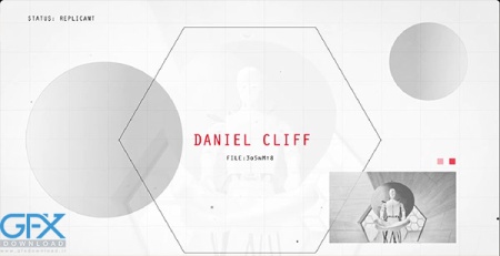 پروژه پریمیر تایتل های فیلم تلویزیونی هندسی