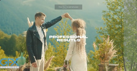 پریست پریمیر مخصوص اصلاح رنگ کلیپ عروسی