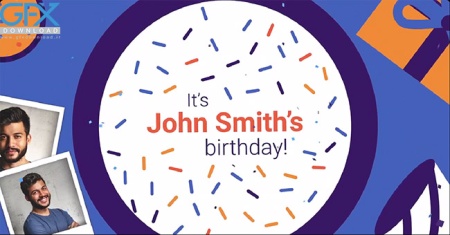 پروژه افتر افکت تولد It's Your Birthday