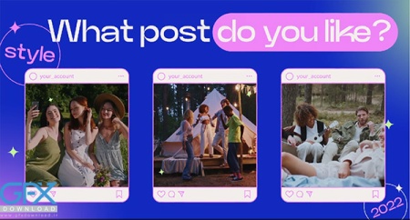 دانلود پروژه افتر افکت اینترو شبکه های اجتماعی