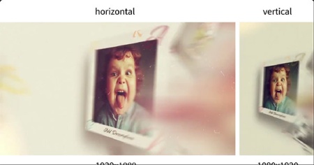 دانلود پروژه افتر افکت اسلایدشو داینامیک شاد