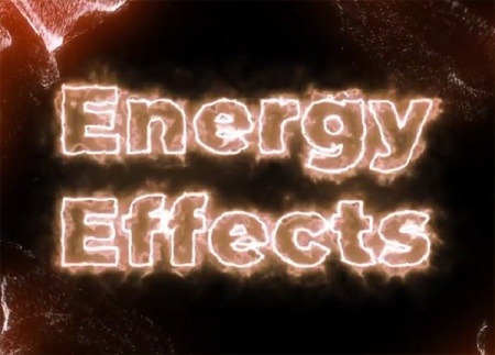 پروژه افتر افکت 20 افکت انرژی Energy Game Effects