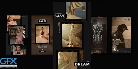 10 قالب لایه باز اینستاگرام به سبک فیلم قدیمی