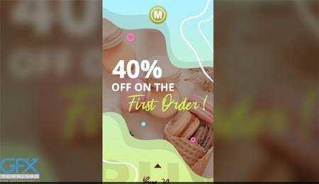 دانلود پروژه پریمیر استوری اینستاگرام با افکت مایعات