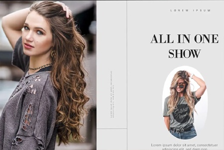 پروژه پریمیر معرفی اسلایدشو مدرن