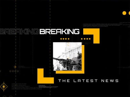 پروژه افتر افکت اینترو اخبار Breaking News Intro