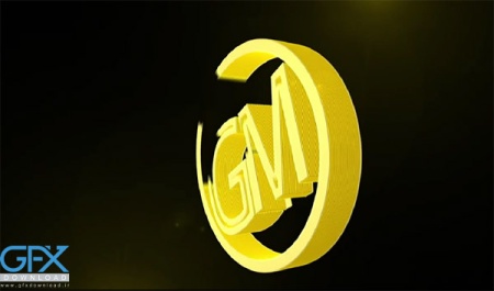 پروژه افتر افکت لوگو Clean Outline 3d Logo