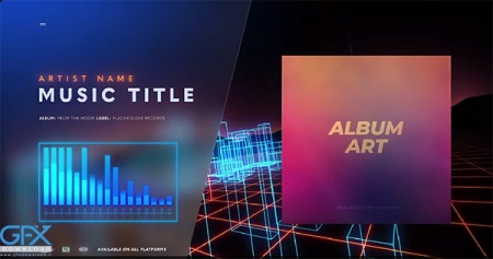 دانلود پروژه پریمیر اکولایزر موزیک پلیر با تم قدیمی