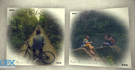 دانلود پروژه افتر افکت اسلایدشو گالری عکس چرخشی