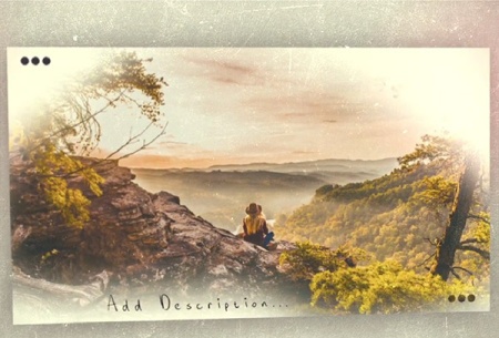 پروژه افتر افکت اسلایدشو گالری عکس چرخشی