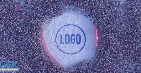 پروژه پریمیر لوگو با توپ لاستیکی Rubber Ball Logo