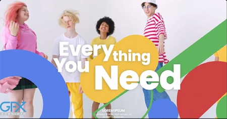 دانلود پروژه پریمیر با اشکال ساده Fun Simple Shapes