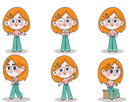 شکلک های کاراکتری جدید