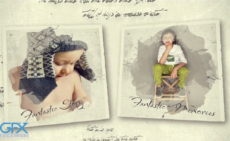 دانلود پروژه افتر افکت اسلایدشو با قاب عکس متحرک