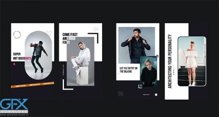 دانلود پروژه آماده افتر افکت 10 استوری اینستاگرام فروش ویژه