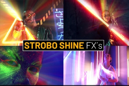 پریست پریمیر با افکت های پرتو نور Strobo Shine