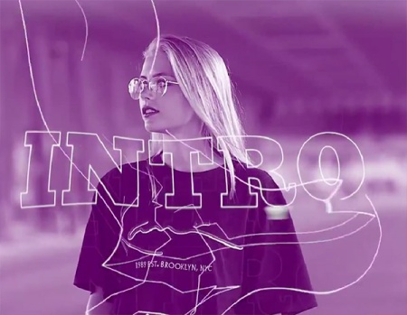 پروژه پریمیر معرفی مد و استایل Stylish Intro