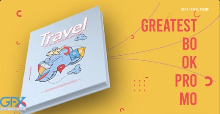 پروژه افتر افکت تیزر تبلیغاتی Travel Book Promo