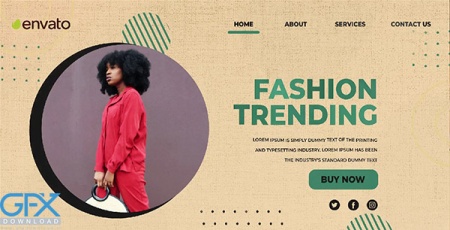 پروژه افتر افکت تیزر تبلیغاتی پوشاک و فشن مدرن